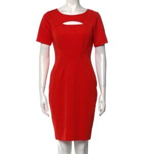 ZAC Zac Posen Crew Neck Mini Dress Size: M | US 6